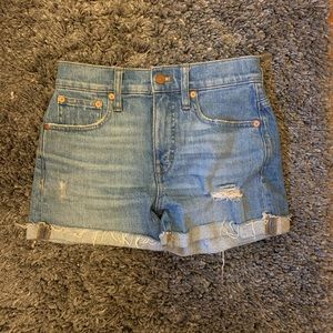 Madewell High-Rise Denim Short